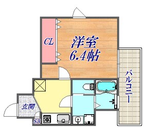 キューブコートの物件間取画像